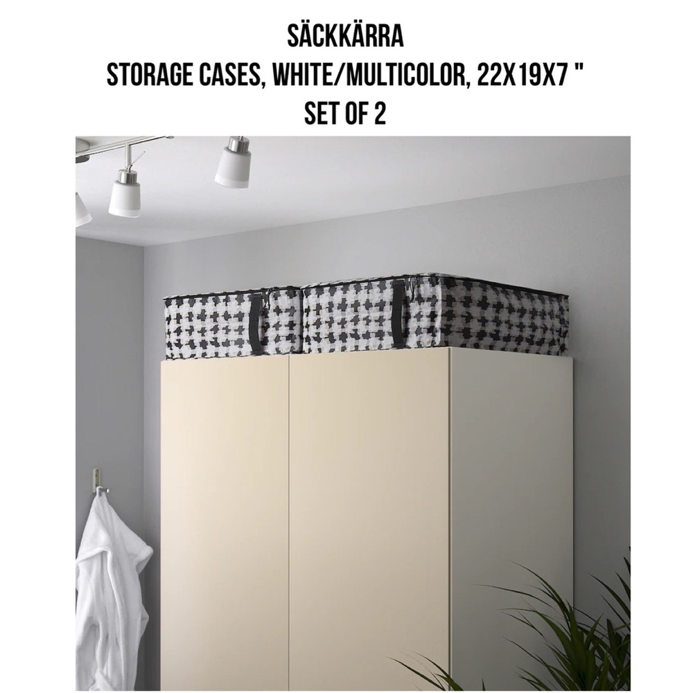 Storage Cases Set of 2